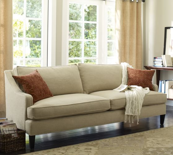 Best ideas about Pottery Barn Sofa
. Save or Pin Landon Upholstered Sofa Now.
