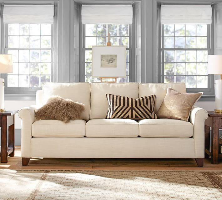 Best ideas about Pottery Barn Sofa
. Save or Pin Ours vs Theirs What Goes Into Making Our Quality Cameron Now.