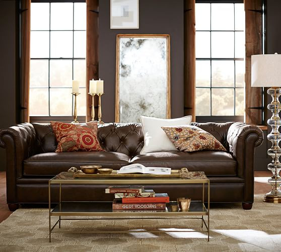 Best ideas about Potterybarn Chesterfield Sofa
. Save or Pin Chesterfield Leather Sofa Now.