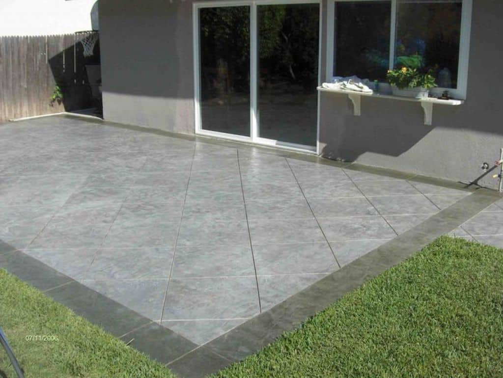 Best ideas about Poured Concrete Patio
. Save or Pin Poured Concrete Patio In Rectangular Shape The Now.