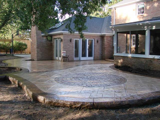 Best ideas about Poured Concrete Patio
. Save or Pin CONCRETE PATIO PATTERNS Free Patterns Now.