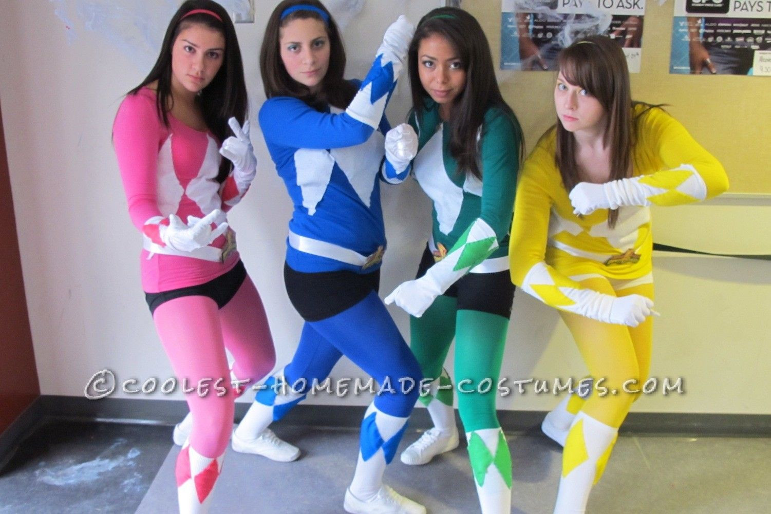 Best ideas about Power Ranger Costumes DIY
. Save or Pin Awesome Go Go Power Rangers Group Costume Now.