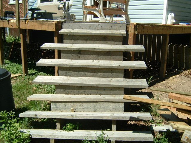 Best ideas about Prefab Deck Stairs
. Save or Pin Installing new deck stairs Thumb and Hammer Now.