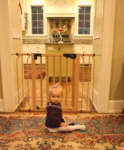 Best ideas about Pressure Mounted Baby Gate
. Save or Pin How to install stair gates Now.