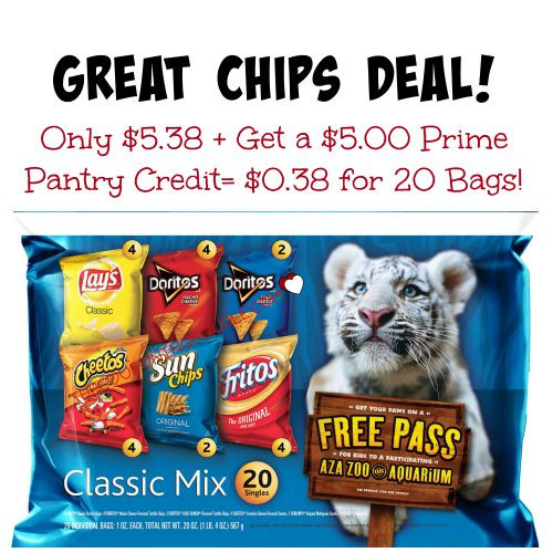 Best ideas about Prime Pantry Credit
. Save or Pin Lay s Chips Singles $5 38 Shipped $5 Prime Pantry Credit Now.