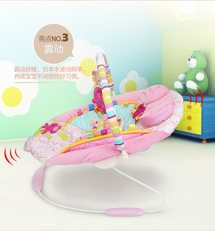 Best ideas about Princess Baby Swing
. Save or Pin Musical Princess Pink Baby Bouncer Cradle Electric Baby Now.