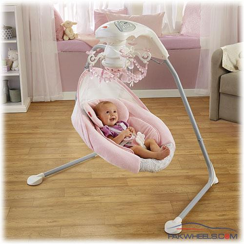 Best ideas about Princess Baby Swing
. Save or Pin Imported Automatic Baby Swing Fisher Price Rose Chandelier Now.
