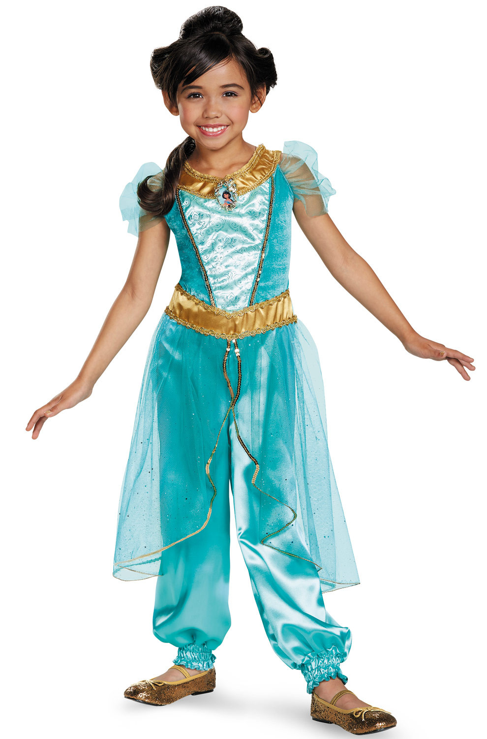 Best ideas about Princess Jasmine DIY Costume
. Save or Pin Disney Aladdin Princess Jasmine Deluxe Child Costume Now.