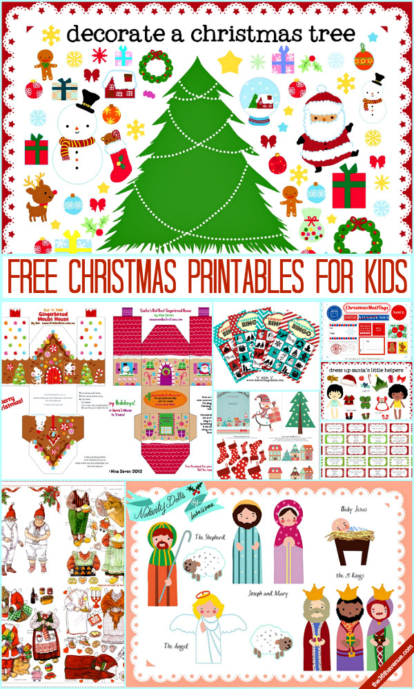 Best ideas about Printables Crafts For Kids
. Save or Pin Christmas Printables for Kids The 36th AVENUE Now.