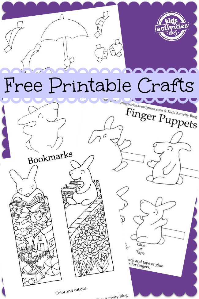 Best ideas about Printables Crafts For Kids
. Save or Pin Free Kids Craft Printables Now.