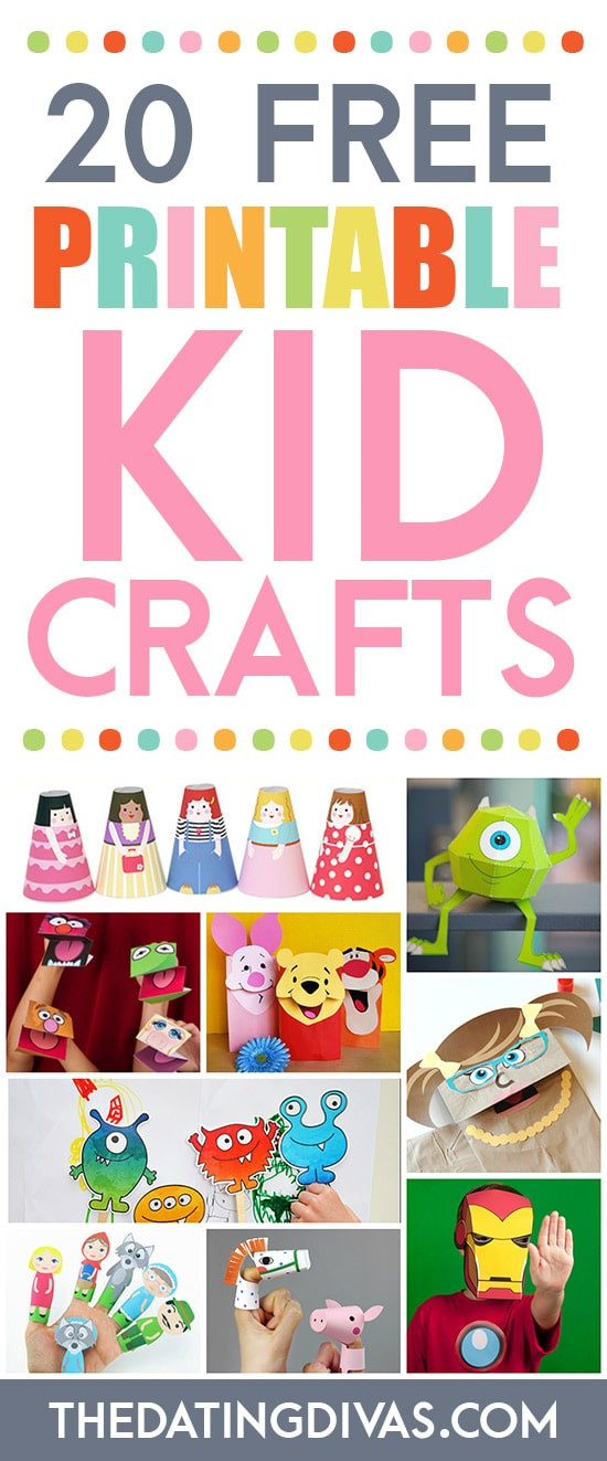 Best ideas about Printables Crafts For Kids
. Save or Pin 101 Free Printables For Kids The Dating Divas Now.