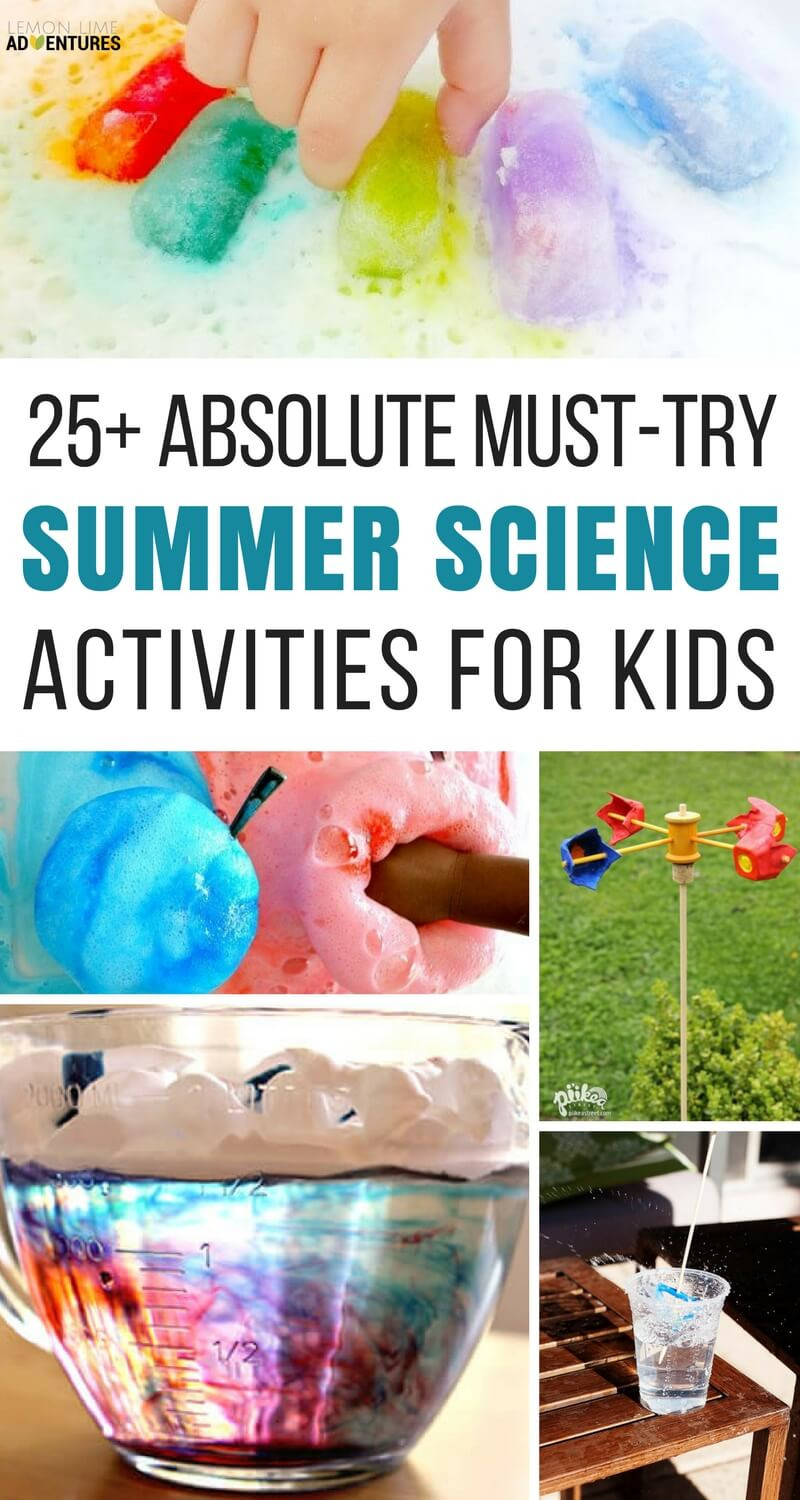 Best ideas about Projects For Kids
. Save or Pin 25 Must Try Summer Science Activities for Kids Now.