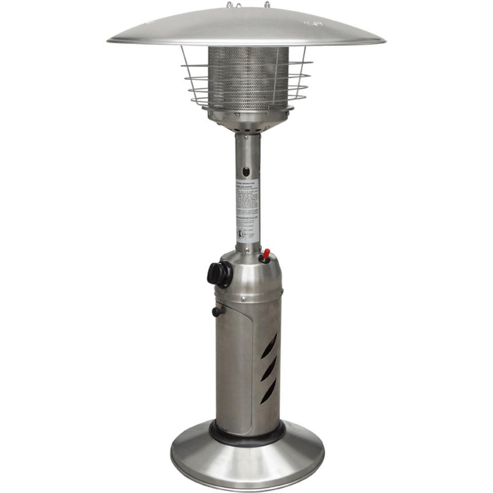 Best ideas about Propane Patio Heater
. Save or Pin Hanover Mini Umbrella Tabletop 11 000 BTU Stainless Steel Now.