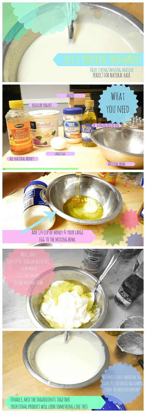 Best ideas about Protein Treatment For Natural Hair DIY
. Save or Pin DIY Homemade Natural Hair Protein Treatment Perfect for Now.