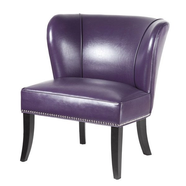 Best ideas about Purple Accent Chair
. Save or Pin Hilton Purple Accent Chair Overstock Now.