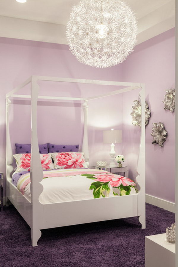 Best ideas about Purple Bedroom Ideas
. Save or Pin 80 Inspirational Purple Bedroom Designs & Ideas Hative Now.