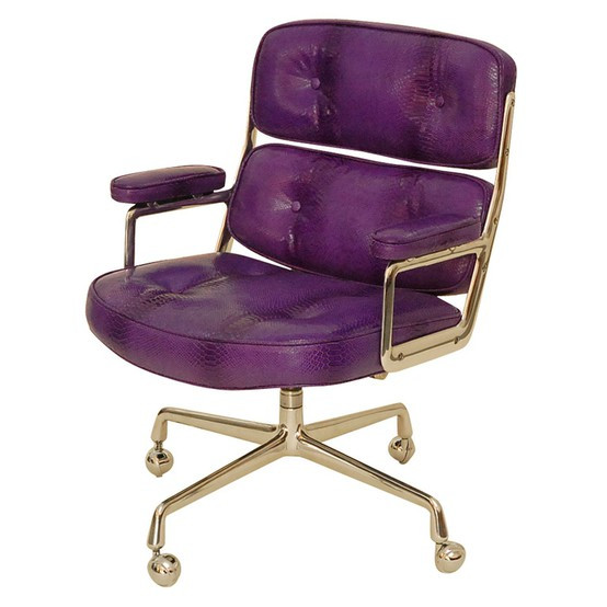 Best ideas about Purple Office Chair
. Save or Pin lamb & blonde Home fice Chic Now.