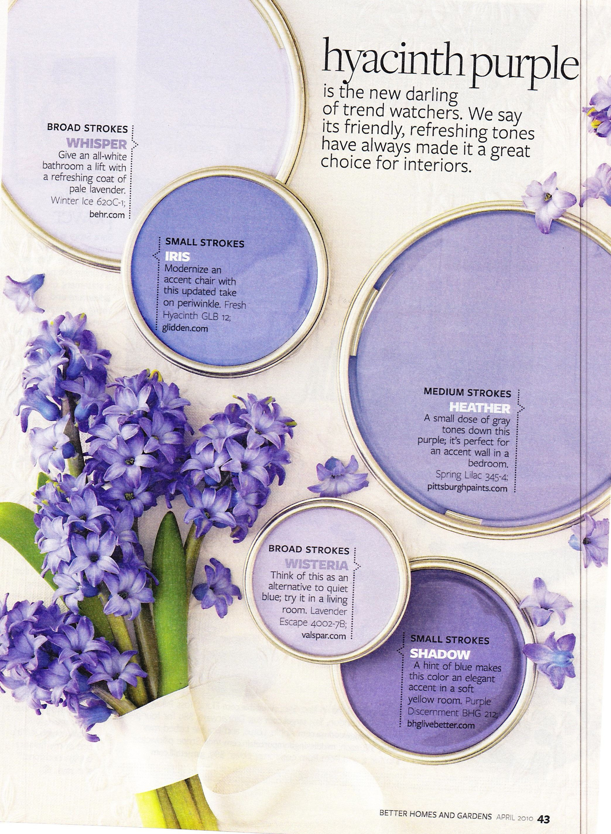 Best ideas about Purple Paint Colors
. Save or Pin Hyacinth purple pg1 color inspiration Now.