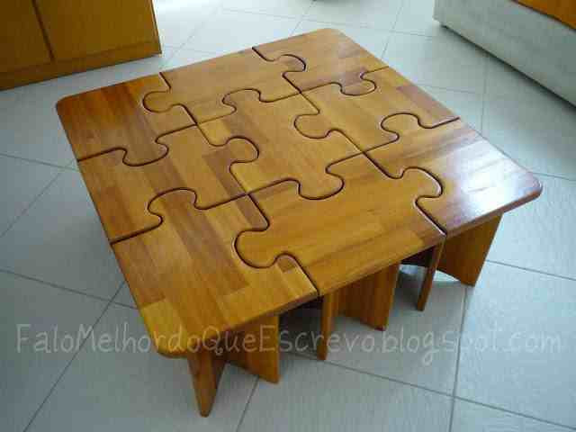 Best ideas about Puzzle Table DIY
. Save or Pin DIY Puzzle Coffee & Side Tables Do It Yourself Fun Ideas Now.