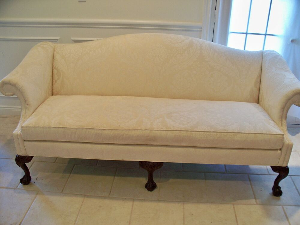 Best ideas about Queen Anne Sofa
. Save or Pin Vintage Sherrill Queen Anne Loveseat Sofa Settee Shell Now.