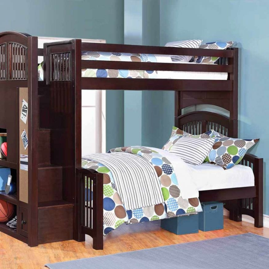 Best ideas about Queen Loft Bed With Stairs
. Save or Pin 15 Best Ideas of Twin Bunk Beds With Stairs Now.