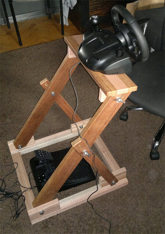 Best ideas about Racing Wheel Stand DIY
. Save or Pin Looking for Diy wheel stand plans Sim Racing Rigs Now.