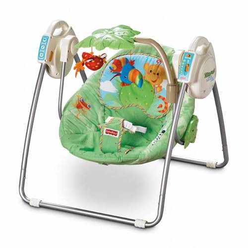 Best ideas about Rainforrest Baby Swing
. Save or Pin Fisher Price Rainforest open top Take along Swing Model Now.