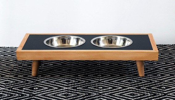 Best ideas about Raised Dog Bowl DIY
. Save or Pin How to Make a DIY Modern Raised Dog Bowl Curbly Now.