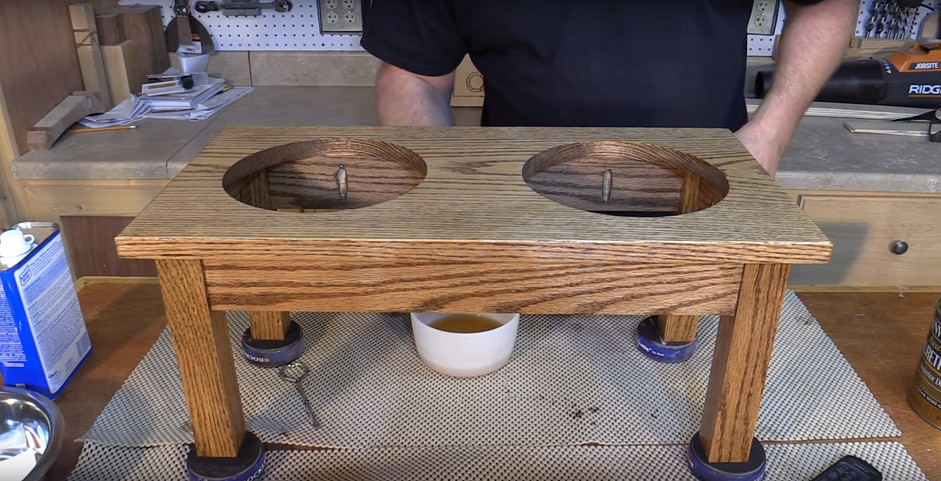 Best ideas about Raised Dog Bowls DIY
. Save or Pin Raised Dog Bowl Stand Project Now.
