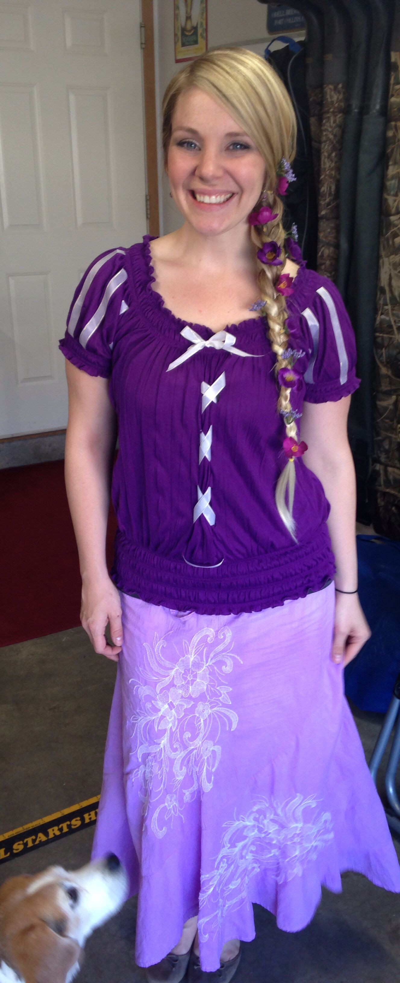 Best ideas about Rapunzel DIY Costume
. Save or Pin DIY adult Rapunzel costume Tangled Now.