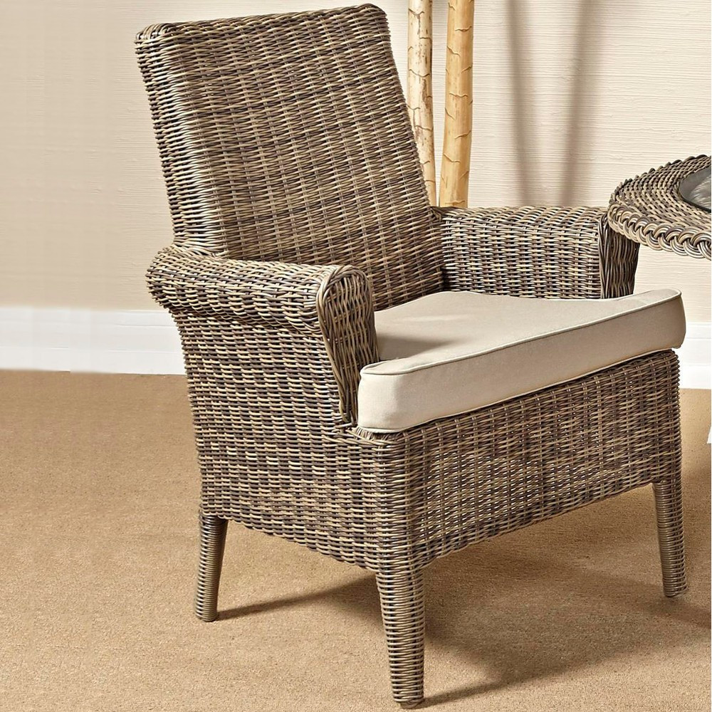 Best ideas about Rattan Dining Chairs
. Save or Pin South Sea Rattan Provence Wicker Dining Arm Chair Wicker Now.