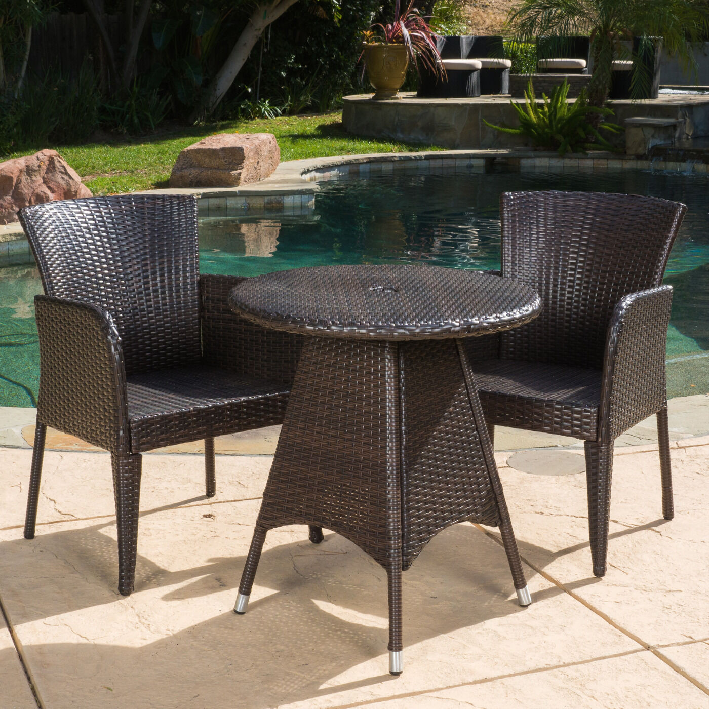 Best ideas about Rattan Patio Furniture
. Save or Pin Outdoor Patio Set Modern Rattan Bistro Contemporary Wicker Now.