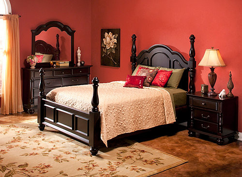 Best ideas about Raymour And Flanigan Bedroom Sets
. Save or Pin Serendipity 4 pc King Bedroom Set Dark Cherry Now.