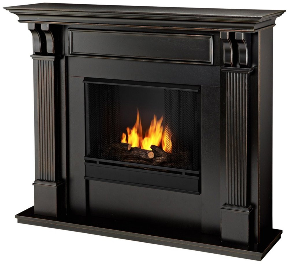 Best ideas about Real Flame Fireplace
. Save or Pin Black Ashley Real Flame Gel Fireplace Ventless Fireplace Now.