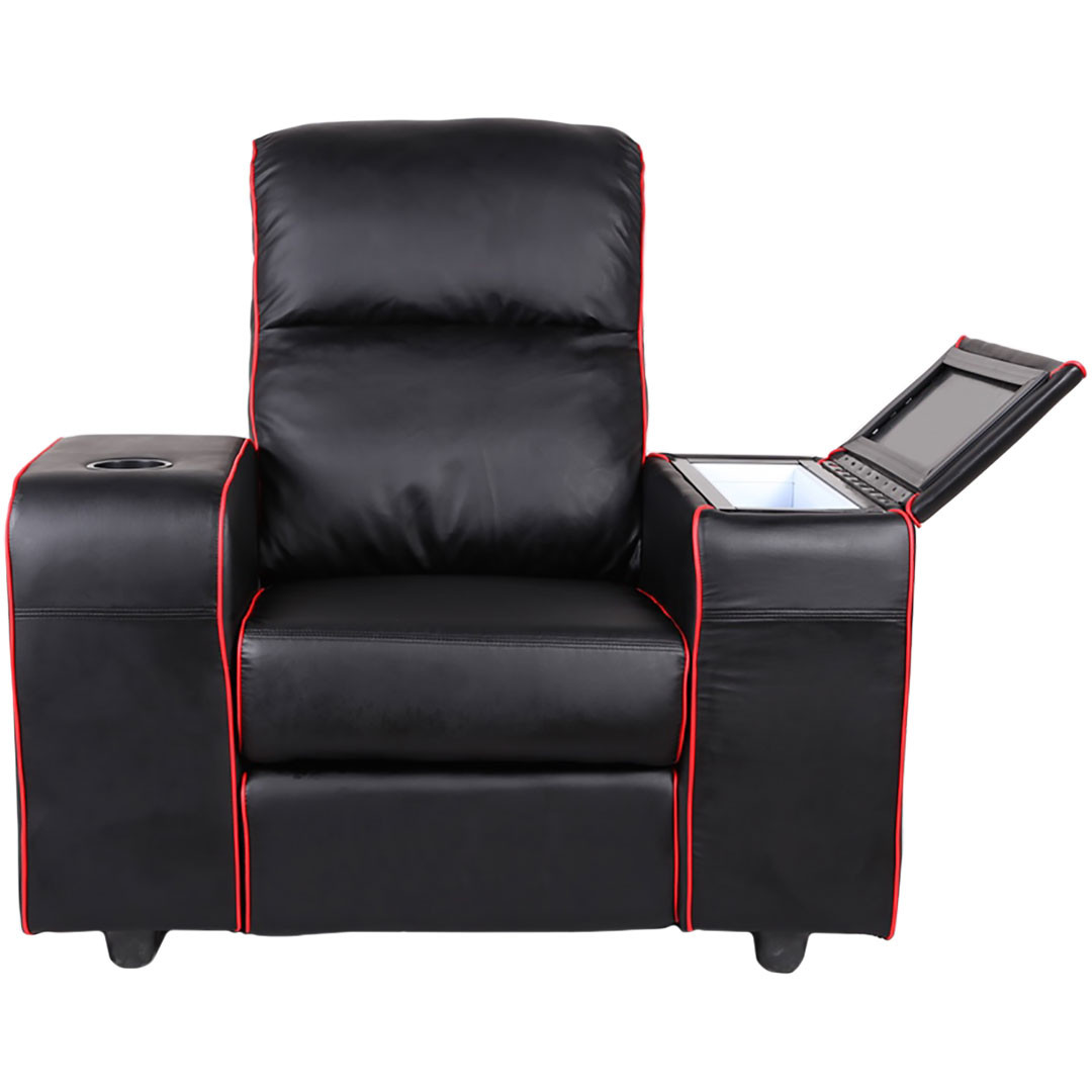 Best ideas about Recliner Sofa Chair
. Save or Pin Recliner Sofa Chair With In Built Bar Fridge In Arm rest Now.