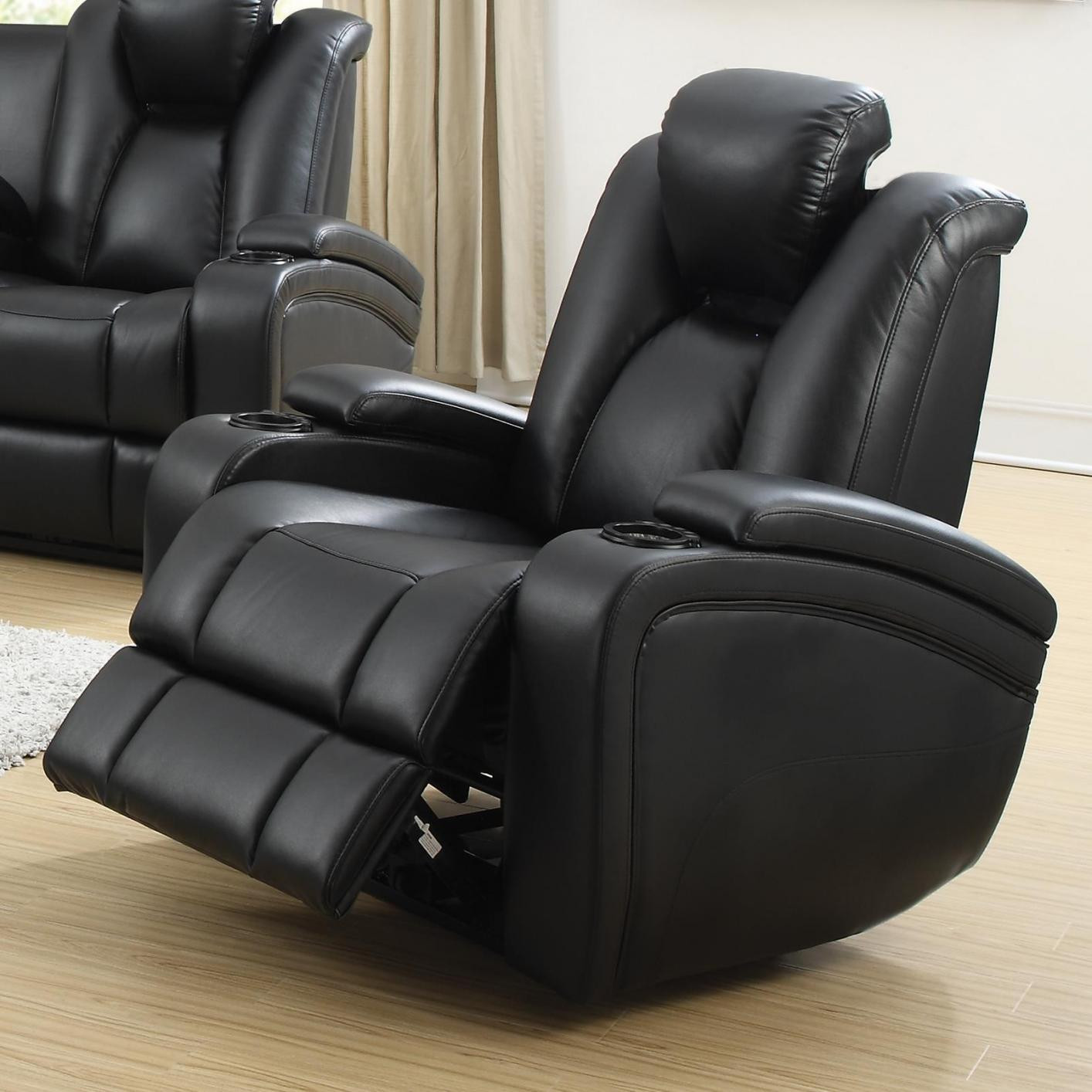 Best ideas about Recliner Sofa Chair
. Save or Pin Black Leather Power Reclining Chair Steal A Sofa Now.
