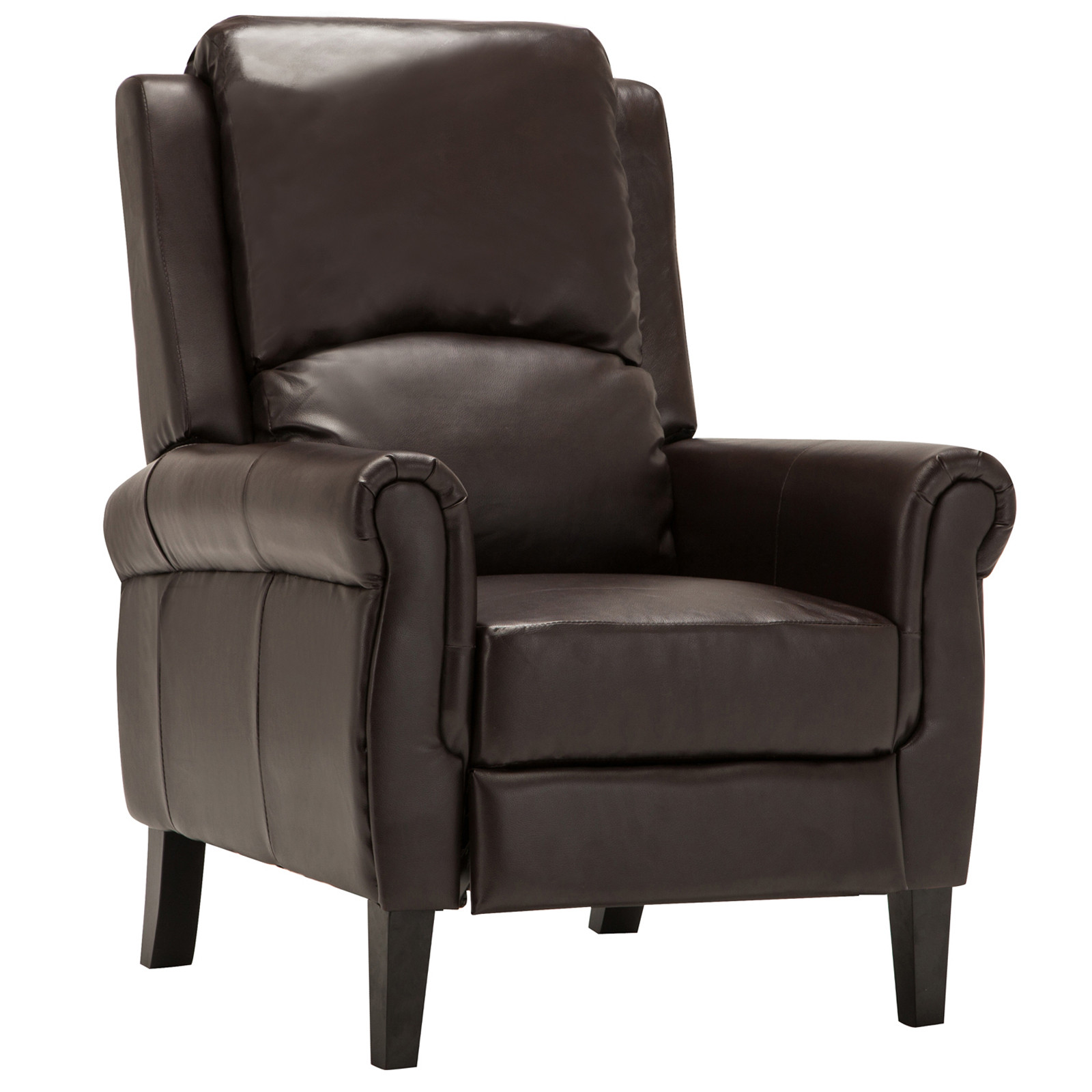 Best ideas about Reclining Accent Chair
. Save or Pin Brown Leather Recliner Armchair Accent Chair w Leg Rest Now.