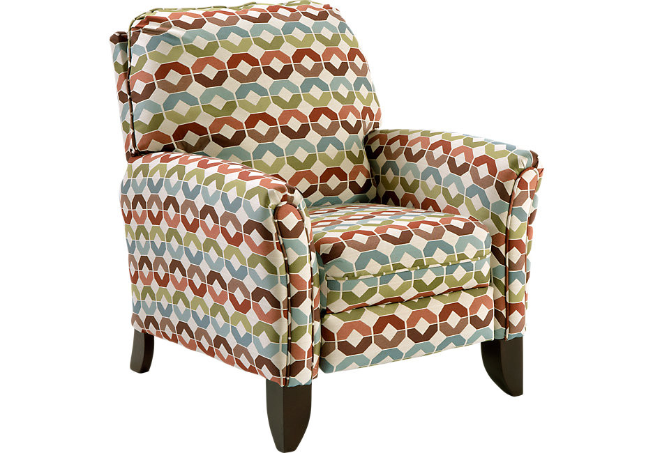 Best ideas about Reclining Accent Chair
. Save or Pin Statesville Carnival Blue Accent Recliner Accent Chairs Now.