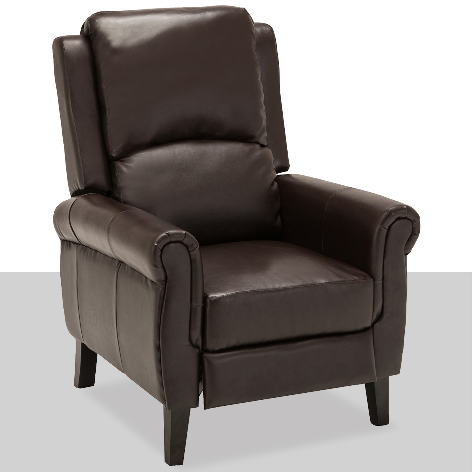 Best ideas about Reclining Accent Chair
. Save or Pin Brown Leather Recliner Armchair Accent Chair w Leg Rest Now.