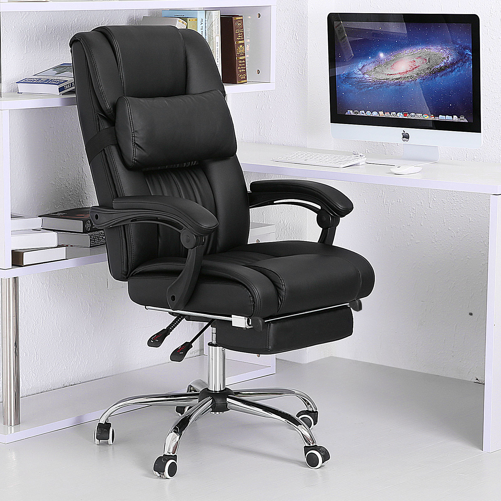 Best ideas about Reclining Computer Chair
. Save or Pin Executive fice Chair Ergonomic High Back Reclining Now.