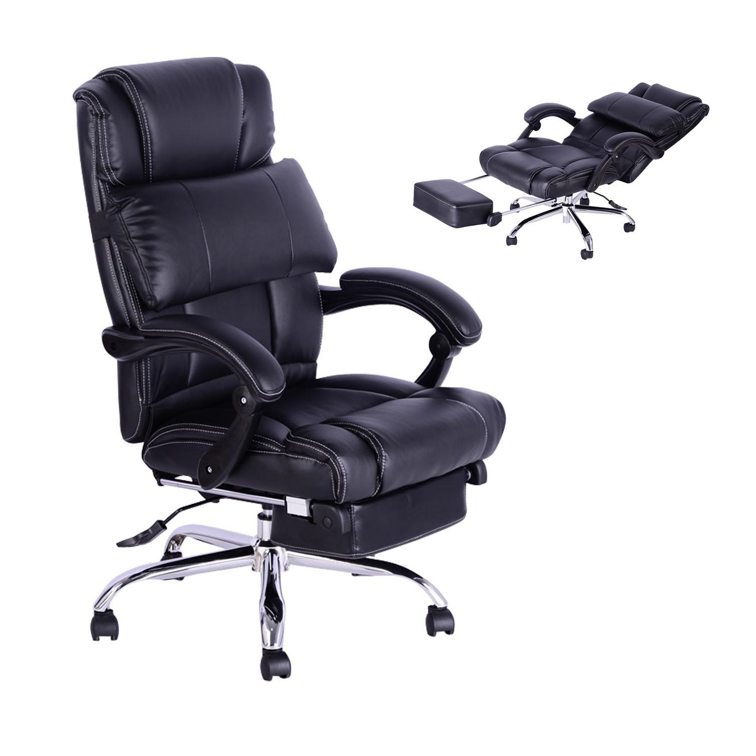 Best ideas about Reclining Office Chair With Footrest
. Save or Pin Furniture Best Reclining fice Chair With Footrest Now.