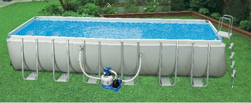 Best ideas about Rectangle Above Ground Pool Kits
. Save or Pin Intex 12 x24 x52" Ultra Frame Rectangular Ground Now.