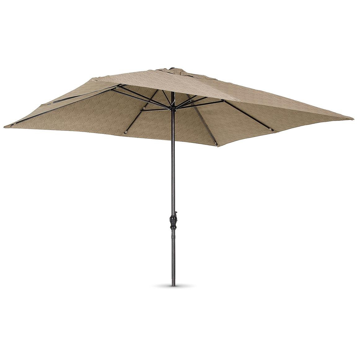 Best ideas about Rectangle Patio Umbrella
. Save or Pin 8x10 Rectangular Umbrella Khaki Patio Now.