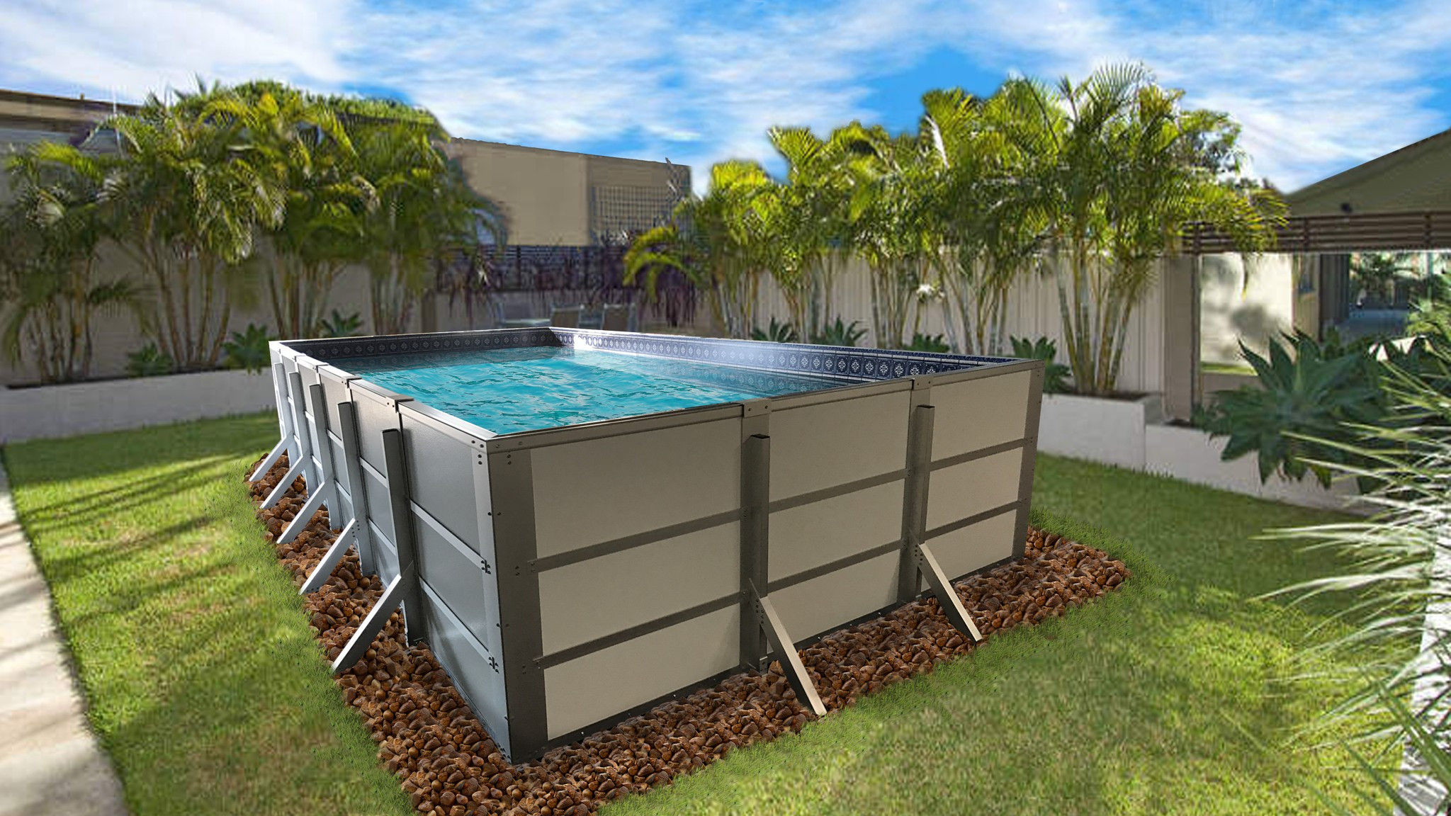 Best ideas about Rectangular Above Ground Pool
. Save or Pin swimming pool discountersEZ RECTANGULAR BO Pool Now.