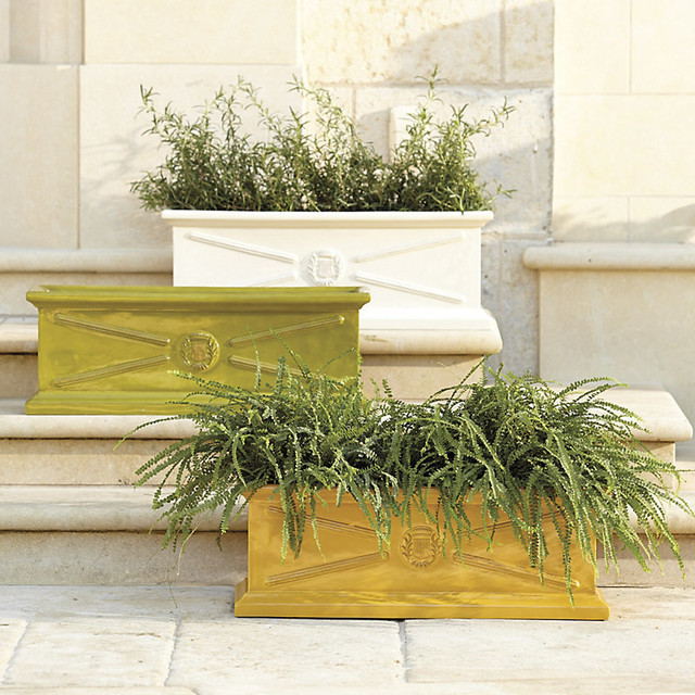 Best ideas about Rectangular Indoor Planter
. Save or Pin Beauclaire Rectangular Planter Traditional Indoor Pots Now.