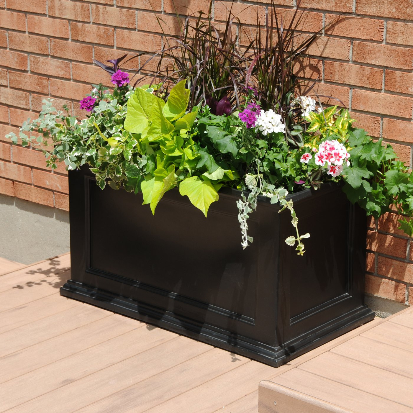 Best ideas about Rectangular Outdoor Planters
. Save or Pin Mayne 5826 Fairfield 20 in x 36 in Rectangular Patio Now.