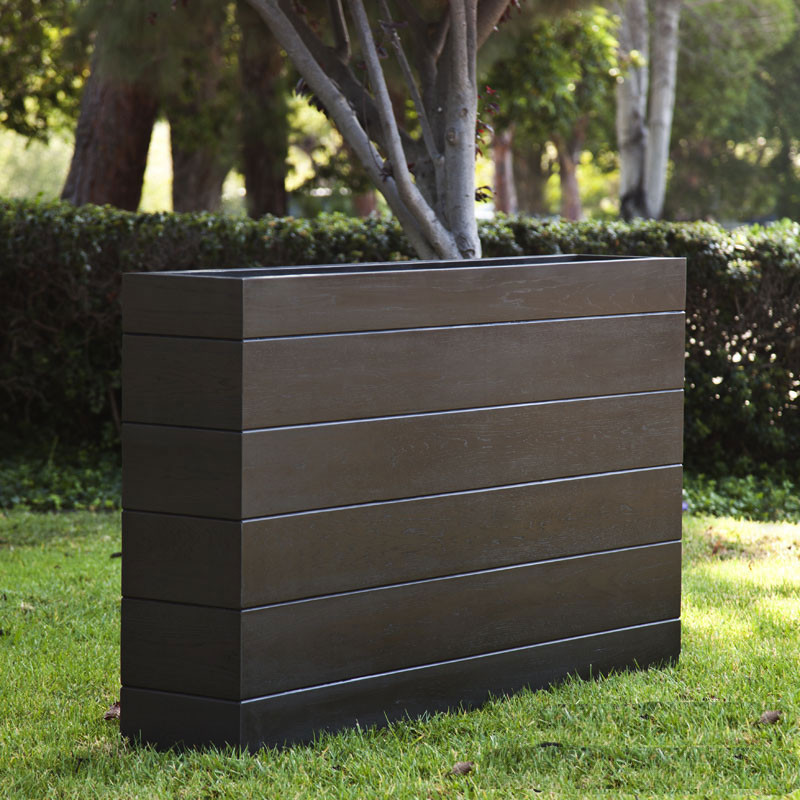 Best ideas about Rectangular Outdoor Planters
. Save or Pin Madera Rectangle Planter Boxes Outdoor Planters with Faux Now.