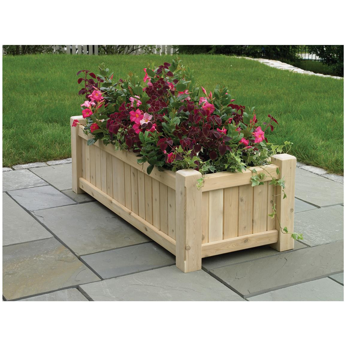 Best ideas about Rectangular Outdoor Planters
. Save or Pin Good Directions Rectangular Planter Yard Now.