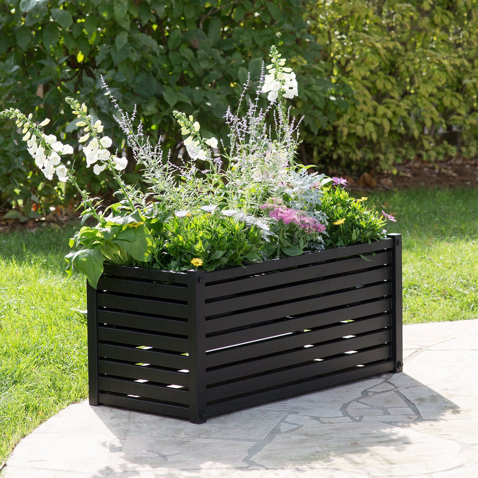Best ideas about Rectangular Outdoor Planters
. Save or Pin Belham Living Danbury Planter Rectangle Your modern Now.