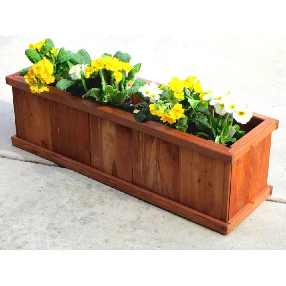 Best ideas about Rectangular Outdoor Planters
. Save or Pin Outerior Decor Products Robusto Rectangular Cedar Planter Now.